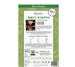 Dirty Martini Ready-to-Freeze Cocktail Mix