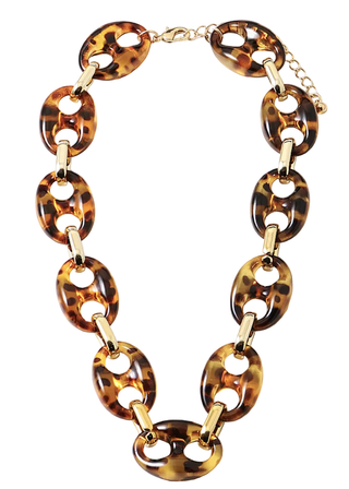 Tortoise Statement Necklace