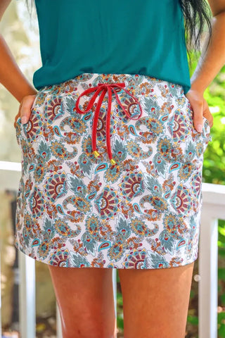 Magnolia Paisley Skort