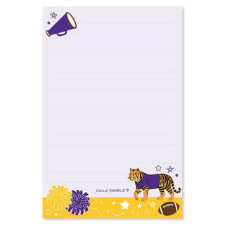 Baton Rouge Football Game Day 4x6 Lined Notepad