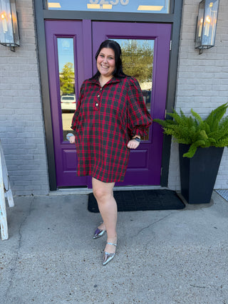 McKenzie Plaid Dress
