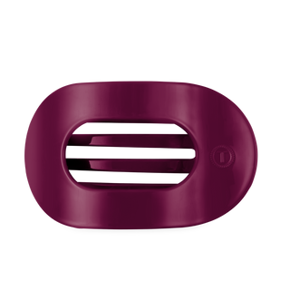 Teleties Mulberry Large Flat Round Hair Clip