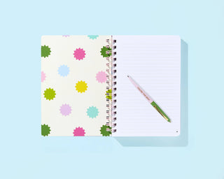 Cheerful Notes Spiral Notebook