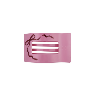 Teleties Just Add a Bow | Small | Flat Rectangle Hair Clip
