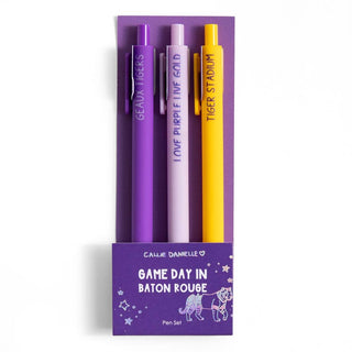 Baton Rouge Game Day Football Pen Set