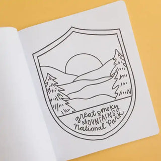 National Parks Coloring Book