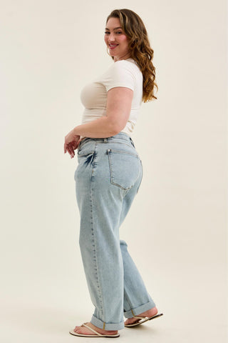 Judy Blue Margo Arc Leg Jeans w/Bandana Loop