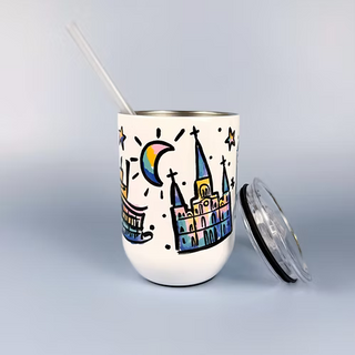 NOLA Nights Wine/Juice Tumbler