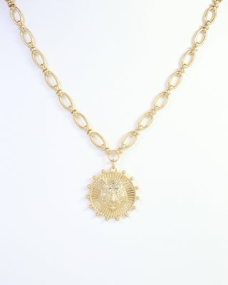 Carmen Coin Tiger Necklace