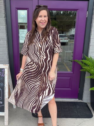 Safari Babe Midi Dress