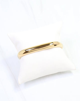 Cynthia Square Hinged Bangle Bracelet