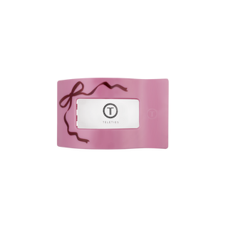 Teleties Just Add a Bow | Small | Flat Rectangle Hair Clip
