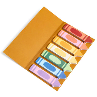Crayon Sticky Note Tabs Set