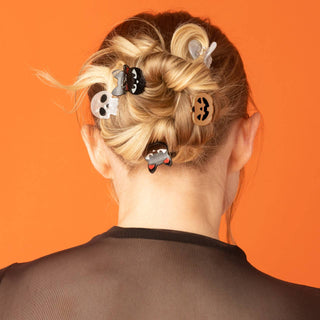Halloween Squad Mini Claw Clips 6pc Set