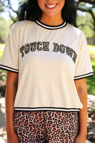 Touchdown Leopard Tee