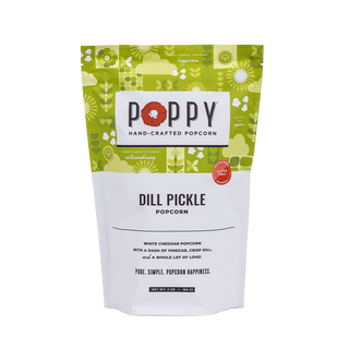 Poppy Dill Pickle Popcorn