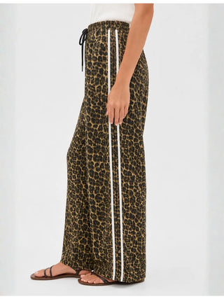 Sporty Spice Leopard Drawstring Pants