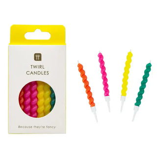 Twirl Birthday Candles