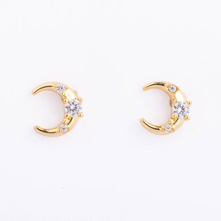 Moon Sparkle Studs