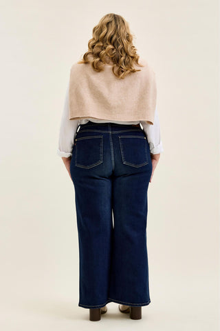 PETITE Judy Blue LUXE Retro Wide Jeans
