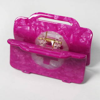 Pink First Aid Kit Hair Claw