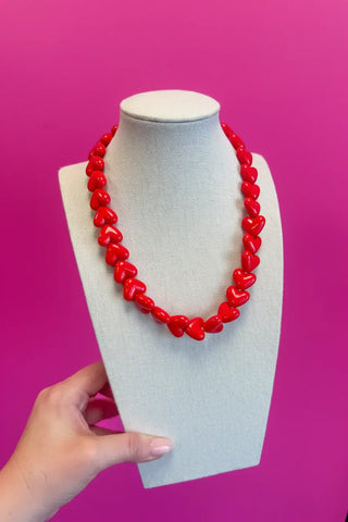Glossy Heart Necklace