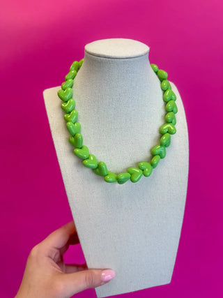 Glossy Heart Necklace