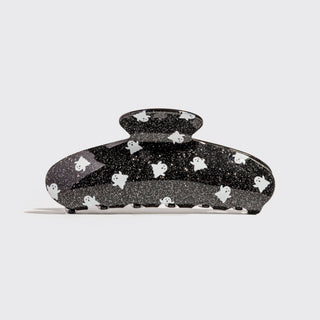 Ghosts Recycled Plastic Glitter Claw Clip