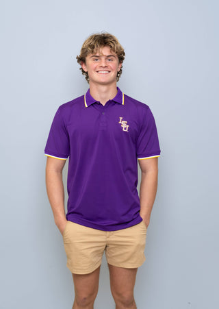 Licensed LSU Baseball Men's Polo