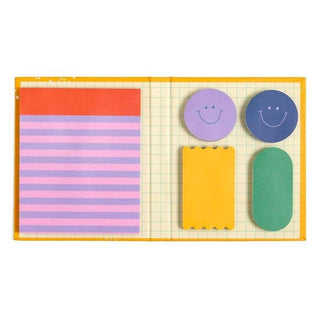 Happy Smiley Face Sticky Notes Set