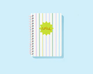 Cheerful Notes Spiral Notebook