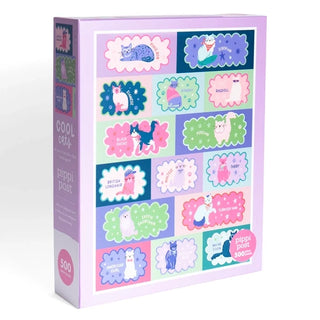 Cool Cats 500 Piece Jigsaw Puzzle