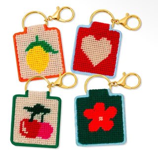 Cutie Needlepoint Keychain Kit