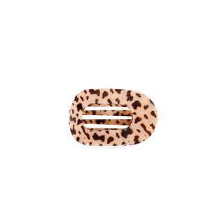 Teleties Blonde Tortoise | Tiny | Flat Round Hair Clip