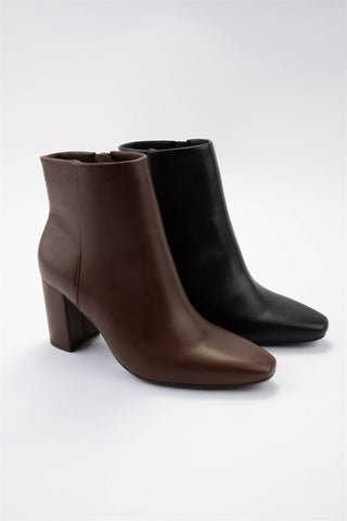 Sarah Chocolate Ankle Boots