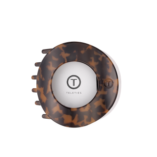 Teleties Tortoise | Large| Flat Circle Hair Clip