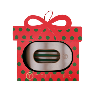 Teleties Holiday Flat Hair Claw Ornament