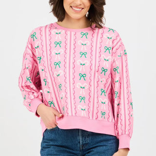 Peppermint Twist Millie Sweatshirt