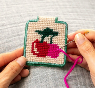 Cutie Needlepoint Keychain Kit