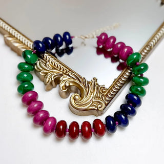 Fall Ombré Beaded Necklace