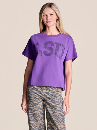 LSU Rhinestone MVP Tee