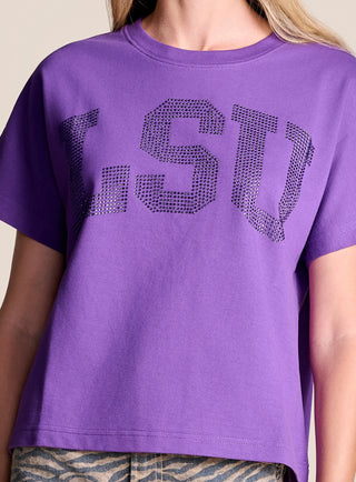 LSU Rhinestone MVP Tee