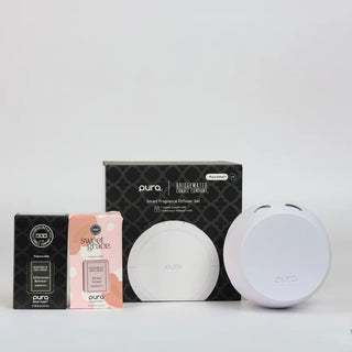 PURA + Bridgewater Smart Home Diffuser Set with Sweet Grace and Afternoon Retreat