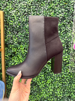 Salem Textured Ankle Boots