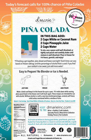 Pina Colada Ready-to-Freeze Cocktail Mix