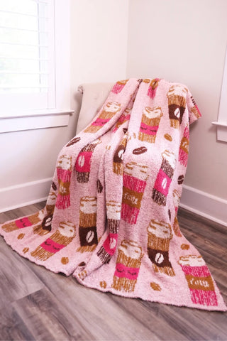 Coffee Date Luxe Blanket