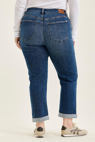 Judy Blue Mid Rise Boyfriend Jean
