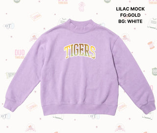 Arriving 9/15 - Custom Lilac TIGERS Mockneck