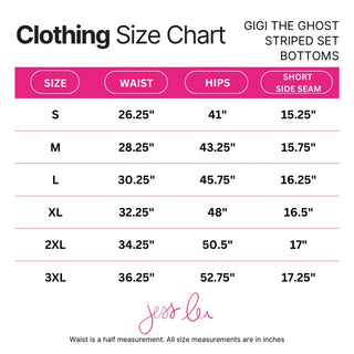Gigi the Ghost Striped Set