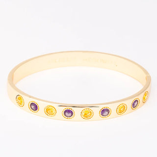 Kelly Purple & Gold Bracelet